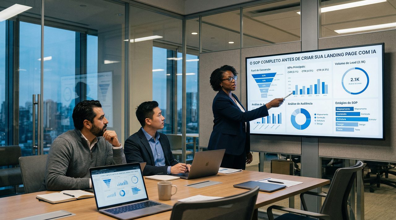 O SOP completo antes de criar sua landing page com IA